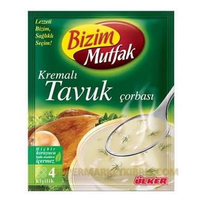 ÜLKER BİZİM ÇORBA KREMA&TAVUK