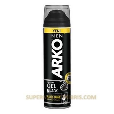 ARKO TIRAŞ JELİ BLACK 200ML