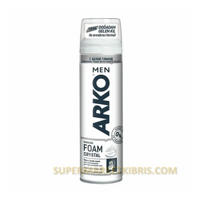 ARKO MEN TRAŞ KÖPÜĞÜ CRYSTAL KİL ÖZLÜ 200ML