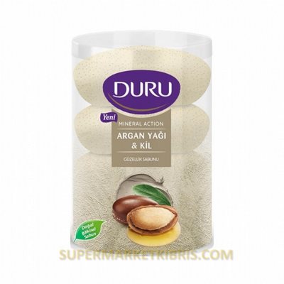 DURU SABUN 4X110GR ARGAN&KİL