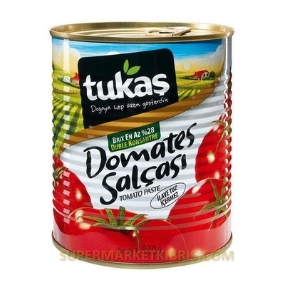 TUKAŞ SALÇA TENEKE 830GR