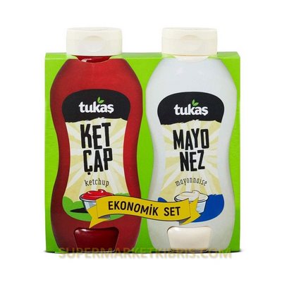 TUKAŞ MAYONEZ 550GR + KETÇAP 650GR