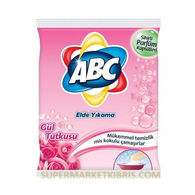 ABC TOZ ELDE YIKAMA DETERJANI GÜL TUTKUSU 600GR