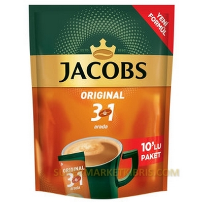 JACOBS 3IN1 ORIGINAL 10LU PAKET 160G