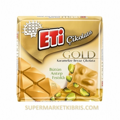 ETİ ÇİKGOLD ANTEP FISTIK KARAMELİZE BEYAZ 60GR