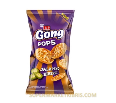 ETI GONG POPS JALAPENO 50GR