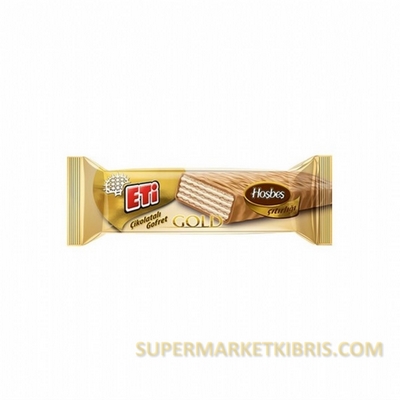 ETİ ÇİKOLATALI GOFRET GOLD 29 GR
