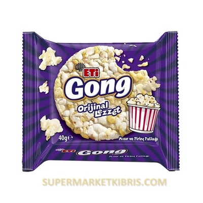 ETİ GONG MISIR VE PİRİNÇ PATLAĞI 40GR