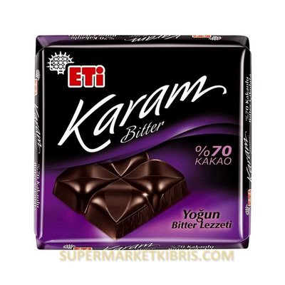 ETİ KARAM %70 KAKAO 60GR