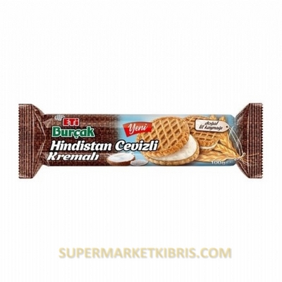 ETİ BURÇAK HİNDİSTAN CEVİZLİ KREMALI 100GR