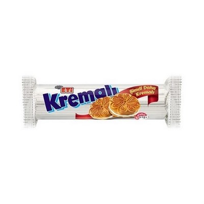 ETI KREMALI BISKUVI MUZLU 61G