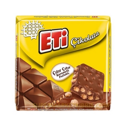 ETİ ÇİKOLATA ÇITIR KARAMELLİ PATLAKLI 57 GR