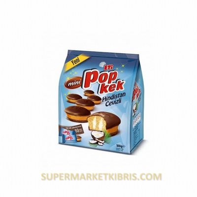 ETİ POP KEK MİNİ HİNDİSTAN CEVİZLİ 10 ADET