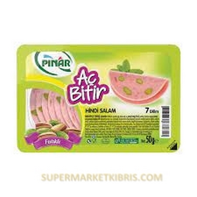 PINAR SALAM AÇ BİTİR FISTIKLI 50GR