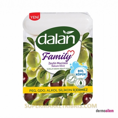DALAN FAMİLY SABUN ZEYTİNYAĞLI 4X75 GR