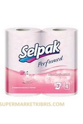 SELPAK TUV.KAĞIDI PUDRALI 4LÜ