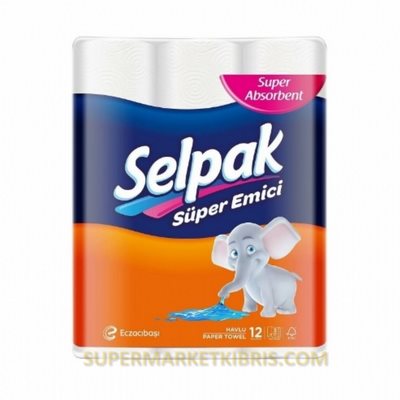 SELPAK HAVLU KAĞIT 12 RULO