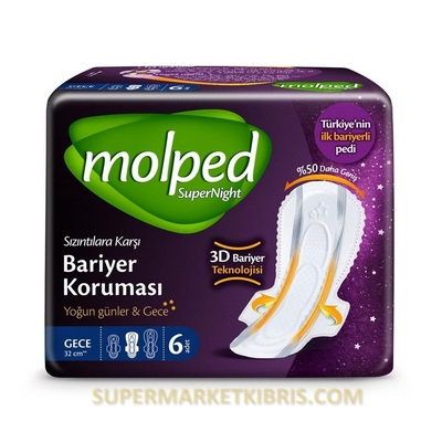 MOLPED SUPERNİGHT GECE 6 LI