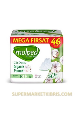 MOLPED PURE & SOFT HİJYENİK PED NORMAL 50 ADET
