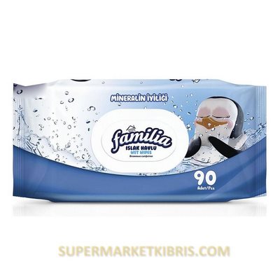 FAMILIA ISLAK HAVLU MINERAL 90LI