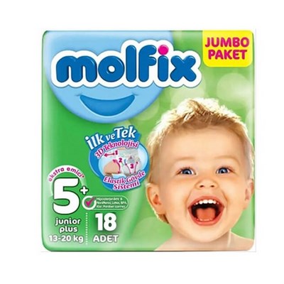 MOLFIX 3D JUNIOR PLUS 5+ 13-20KG