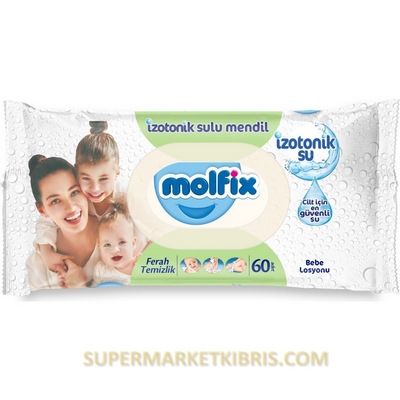 MOLFİX İZOTONİK SULU MENDİL FERAHLIK 60 YAPRAK
