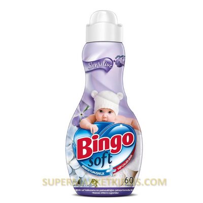 BİNGO SOFT YUMUŞATICI SENSİTİVE 1440ML 60 YIKAMA