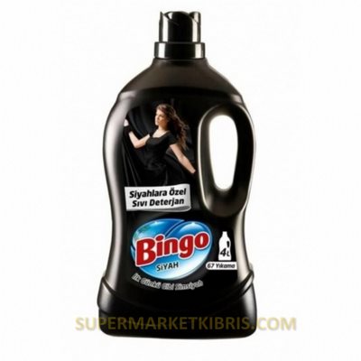 BİNGO SIVI DETERJAN SİYAHLAR 4LT