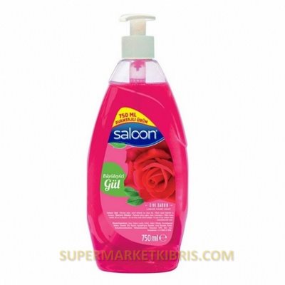 SALOON SIVI SABUN 750ML BÜYÜLEYİCİ GÜL
