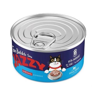 JAZZY CAT FOOD WITH TUNA 95G