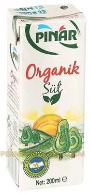 PINAR ORGANİK SÜT 200ML