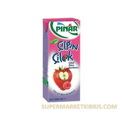 PINAR M/SUYU ELMA&ÇİLEK 200ML