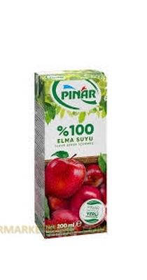 PINAR MEYVE SUYU ELMA 1LT