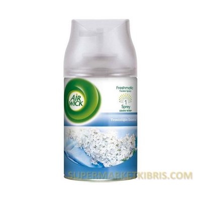 AİRWİCK FRESHMATİC YEDEK SPREY TEMİZLİĞİN ESİNTİSİ 250ML