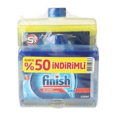 FİNİSH BULAŞIK MAKİNESİ MAKİNE TEMİZLEYİCİ 2X250ML