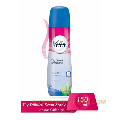 VEET TÜY DÖKÜCÜ KREM SPREY HASSAS CİLTLER İÇİN 150ML