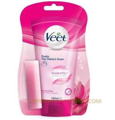 VEET DUŞTA TÜY DÖKÜCÜ KREM NORMAL CİLTLER 150ML