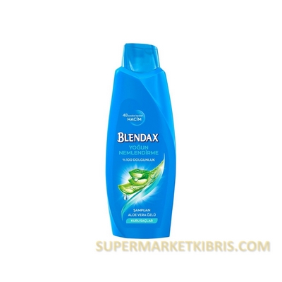 BLENDAX ŞAMPUAN ALOVERALI KURU SAÇLAR 500ML