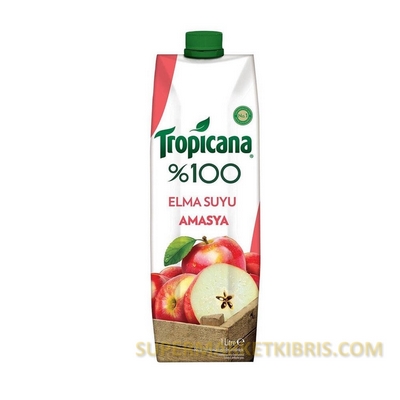 TROPİCANA %100 AMASYA ELMA SUYU 1LT