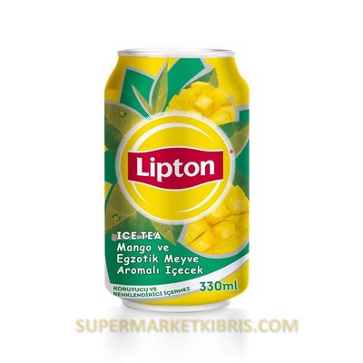 LİPTON SOĞUK ÇAY MANGO VE EGZOTİK 330ML