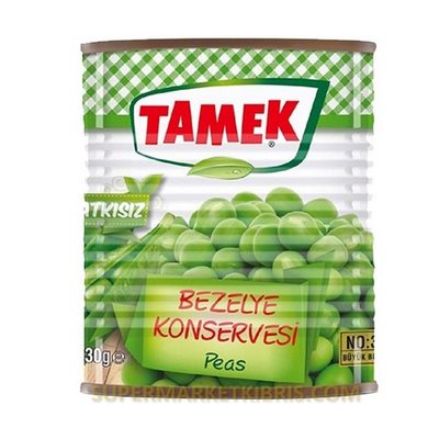 TAMEK BEZELYE KONSERVESİ 830GR