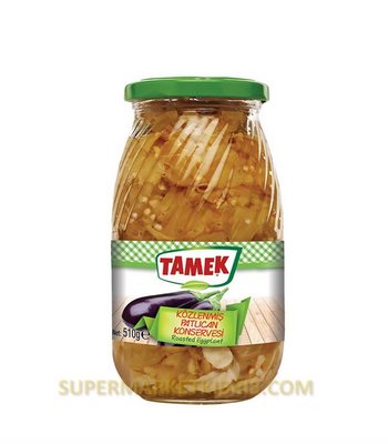TAMEK KÖZLENMİŞ PATLICAN 580GR