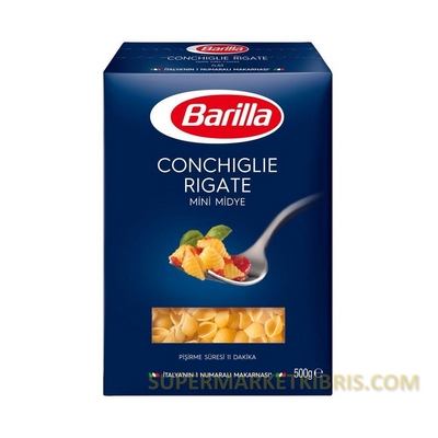 BARİLLA CONCHİGLİE RİGATE MİNİ MİDYE MAKARNA 500GR