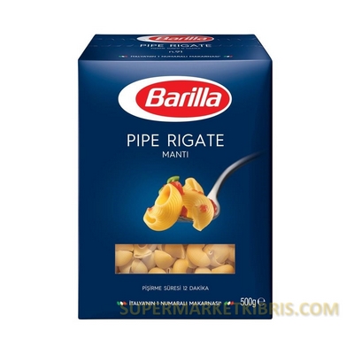 BARİLLA PİPE RİGATE MANTI MAKARNA 500GR
