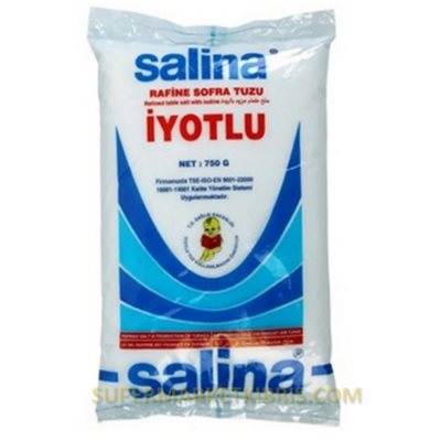 SALİNA TUZ 750GR İYOTLU