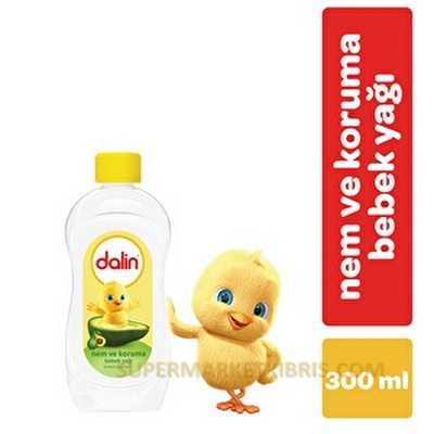 DALİN BEBEK YAĞI NEM VE KORUMA 300ML