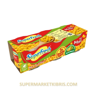 SUPERFRESH MISIR 3 LÜ PAKET