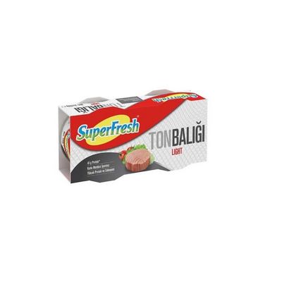 SUPERFRESH TON BALIĞI LİGHT 2 X150GR