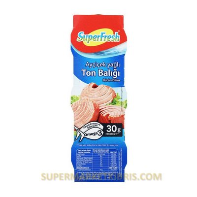 SF TON BALIĞI AYÇİÇEK YAĞLI 3*75 GR