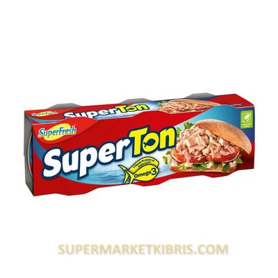 SF SUPERTON TON BALIĞI AYÇİÇEK YAĞLI 3*75 GR